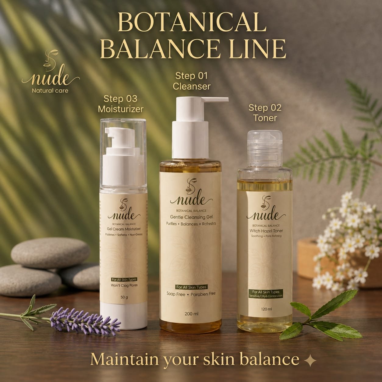 botanical balance line